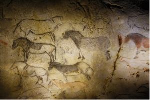 Horses Panel, Ekain Cave: masterpiece of Magdalenian cave painting