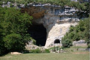 Entrance to Mas-d'Azil Cave