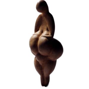 Steatopygian Venus of Lespugue, French statuette